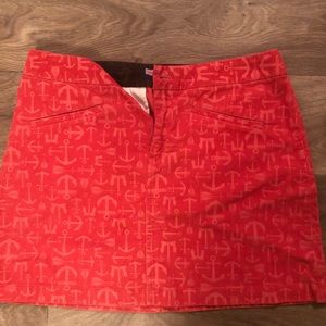 Vineyard vines corduroy anchor skirt
